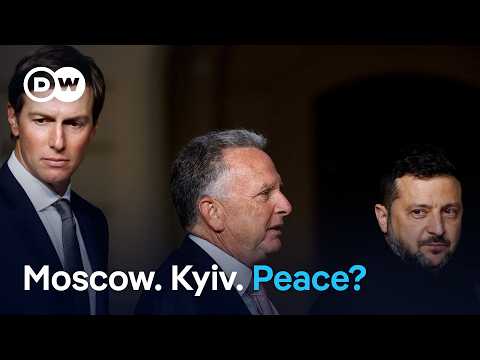 Kushner and Witkoff meet Zelensky in renewed bid to break Ukraine-Russia deadlock | DW News