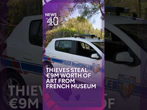 Thieves steal 9 million euro worth of art from French museum