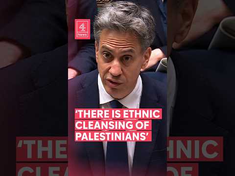 Foreign Secretary condemns ‘ethnic cleansing’ of Palestinians