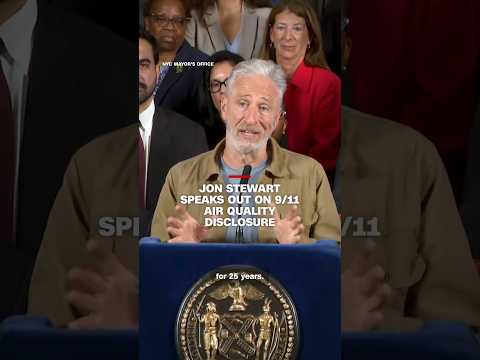 Jon Stewart speaks out on 9/11 air quality disclosure