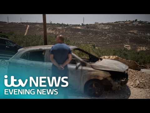 Israel to close British consulate after UK sanctions illegal settlements – Watch ITV Evening News