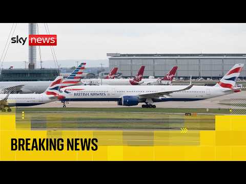 Hundreds of flights cancelled as airlines hit out at air traffic control service