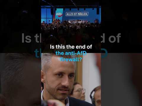 Major test for Germany’s anti-AfD firewall | DW News