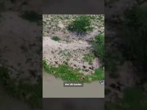 Videos show how smugglers are using drones at the US border
