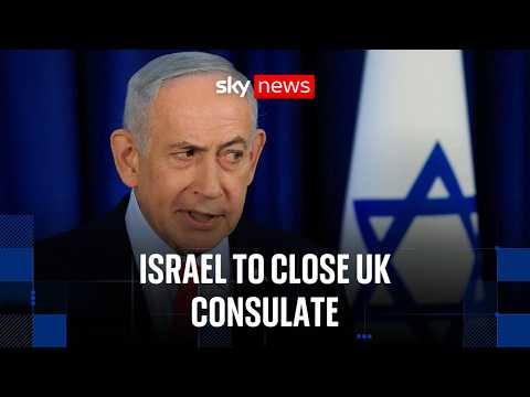 Israel and UK in tit-for-tat measures over sanctioning of illegal West Bank settlements