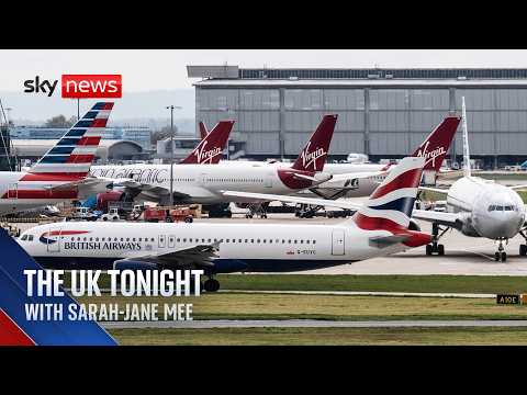 Hundreds of flights cancelled across UK after another traffic control issue | The UK Tonight