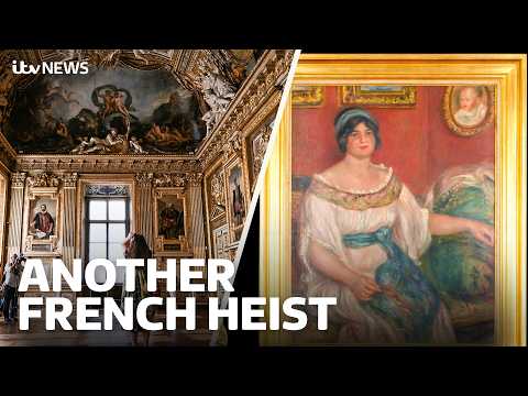 Thieves steal £7.7m in paintings from Renoir museum – but drop two while fleeing