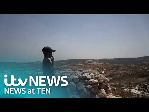Israel to close British consulate after UK sanctions illegal settlements – Watch ITV News at Ten