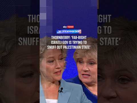 Emily Thornberry: ‘Far-right Israeli gov trying to snuff out Palestinian state’