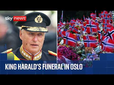 Funeral of Norway’s King Harald V