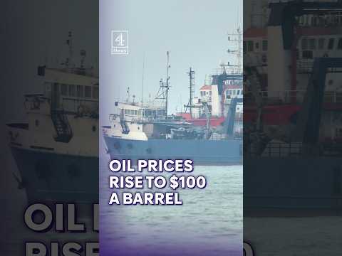 Oil prices rise to over $100 a barrel