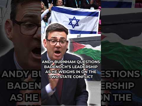 Burnham QUESTIONS Badenoch’s leadership amid TWO-STATE CONFLICTS!