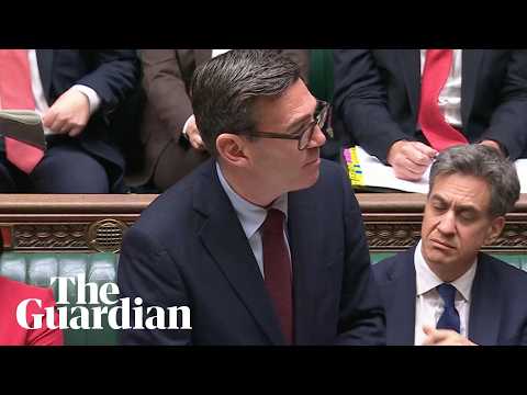 British PM Andy Burnham takes questions in parliament – watch live