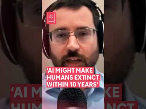 Humans ‘might not be alive in ten years’, AI researcher warns #AI #artificialintelligence #anthropic