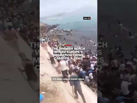 The Spanish beach where Europe’s migration crisis came to a head