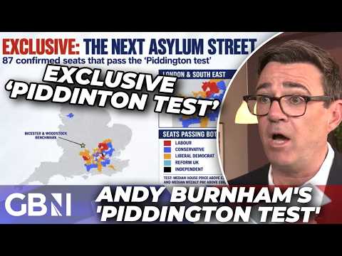 EXCLUSIVE: 42 Labour seats PASS Andy Burnham’s ‘Piddington test’ to house more asylum seekers