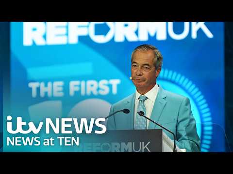 Police will investigate Reform UK over donations  – watch the ITV News At Ten LIVE