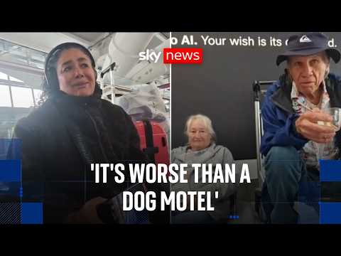 Stranded passengers describe chaos after flight cancellations