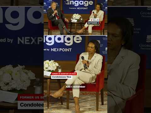 Former President Bush and Condoleezza Rice reflect on 9/11