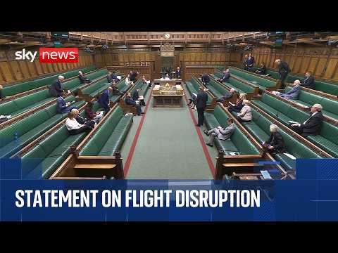 House of Commons | Government questioned on flight disruptions