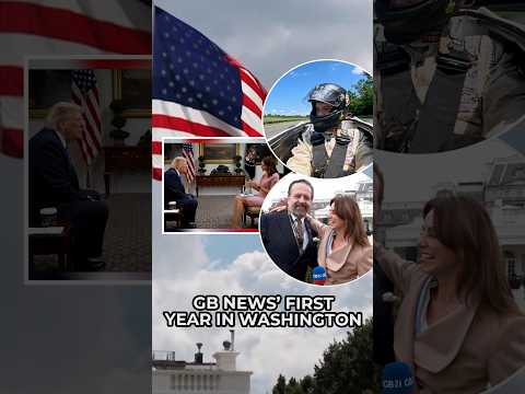 GB News celebrates one year in Washington