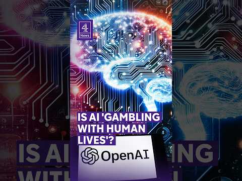 Is AI ‘gambling with human lives’? #OpenAI #AI #Technology #WorldNews #Channel4News