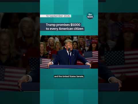 Trump promises $5000 to every American citizen