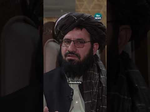 ITV News has spoken to Muhajer Farahi Islamic Emirate of Afghanistan Minister