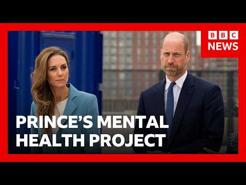 Prince William launches suicide prevention programme for sport | BBC News