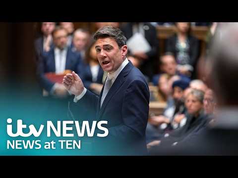 Andy Burnham’s first day in the Commons as PM – Watch Tuesday’s ITV News at Ten