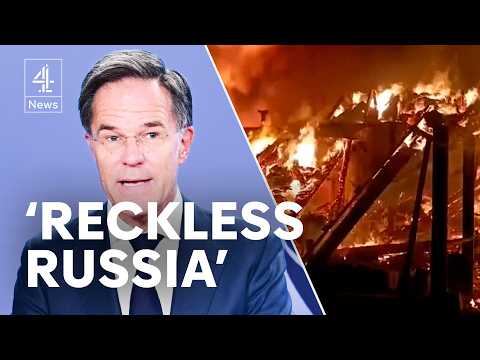 NATO criticises Russia’s ‘desperate’ drone tactics in Ukraine