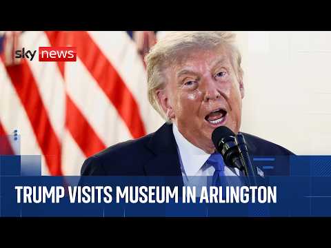 President Trump visits National Medal of Honour Museum