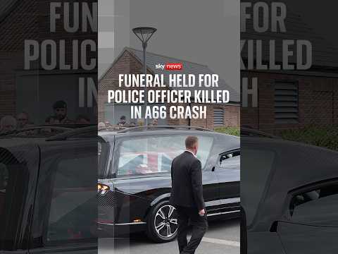 Funeral held for police officer killed in A66 crash