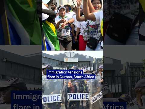 Immigration tensions flare in Durban, South Africa | DW News
