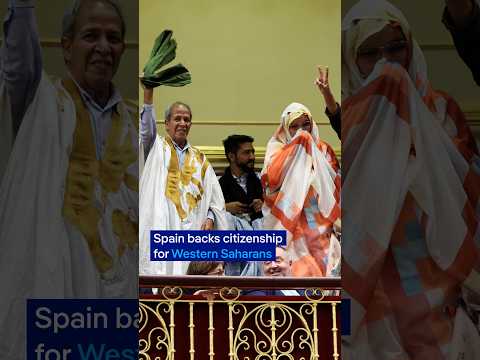 Spanish parliament backs citizenship for Western Saharans born during Spanish rule | DW News