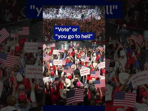 Trump: “Vote” or “you go to hell” | DW News