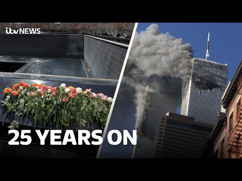 Watch live: Memorial services take place to remember 9/11 25 years on