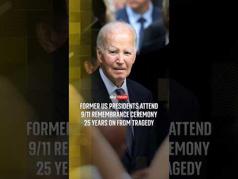 Former US presidents attend 9/11 remembrance ceremony in New York