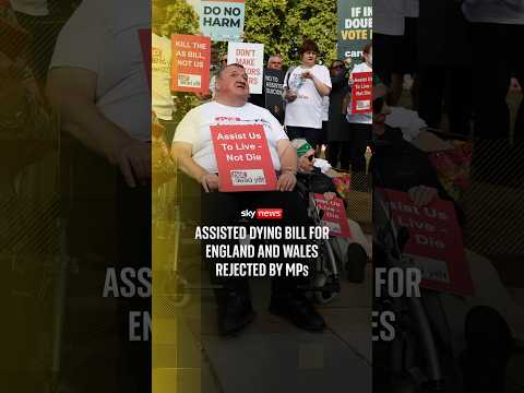 Assisted dying bill for England and Wales rejected by MPs