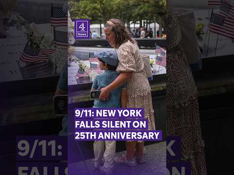 9/11 memorial ceremony in New York marks 25 years since atrocity