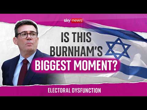 Why did Burnham choose Israel for his biggest moment yet?