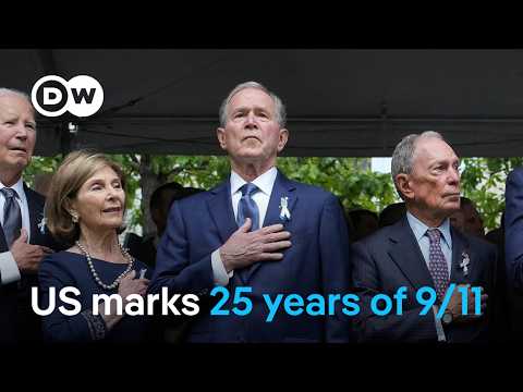 US marks 25 years since 9/11 attacks with tributes across the nation | DW News