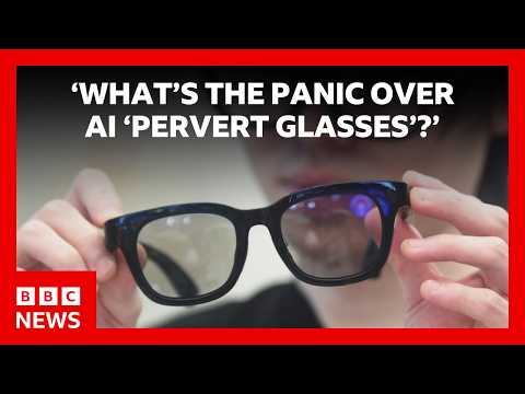 Are AI smart glasses the future, or have they gone too far? | BBC News
