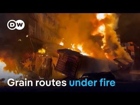 Russia-Ukraine Black Sea attacks threaten global food supplies | DW News