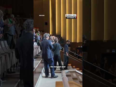 Gaza documentary receives over 24-minute standing ovation at Venice Film Festival