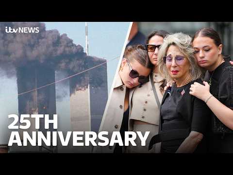 Watch emotional tributes as New York marks 25 years since 9/11