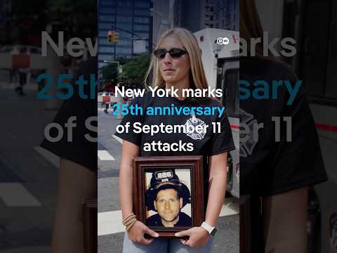 9/11 families on 25th anniversary memorial | DW News
