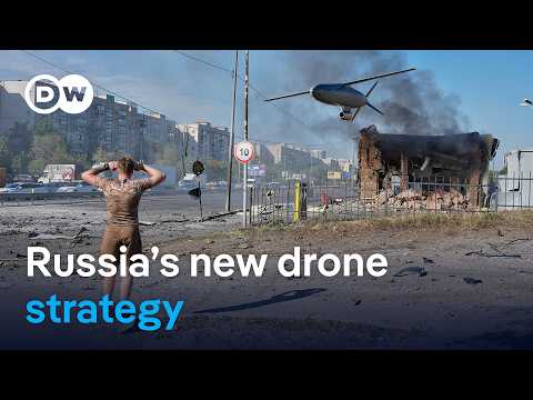 What Russia’s new jet-powered drones reveal about its war strategy | DW News