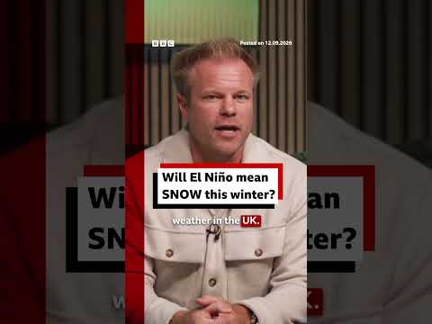 Will El Niño mean SNOW this winter? #ElNino #WinterElNino #BBCNews