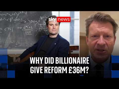 Crypto billionaire Ben Delo makes record-breaking donation to Nigel Farage’s party